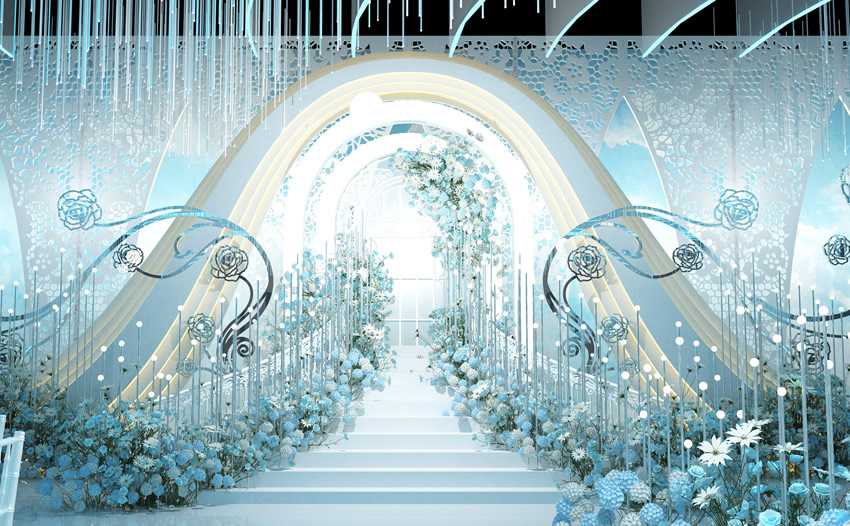 双柏釡香烙馍村水晶厅效果展示